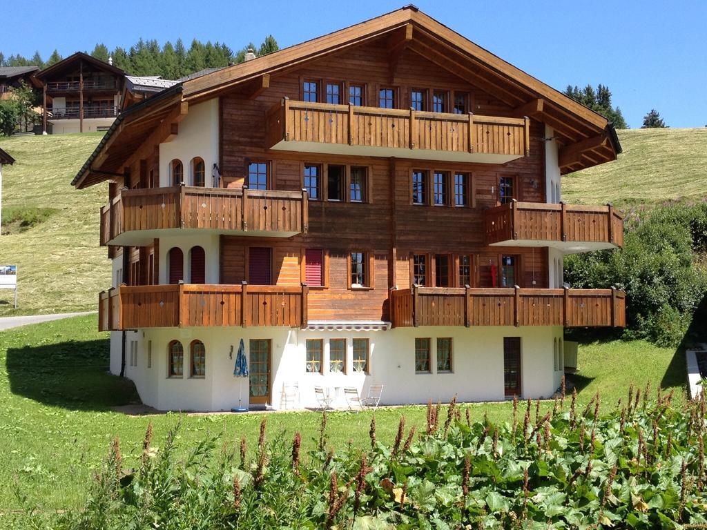 Haus Brunnen Lejlighed Riederalp Eksteriør billede